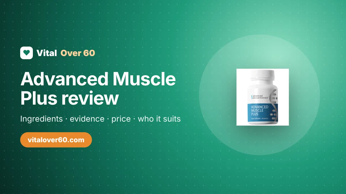 Advanced Muscle Plus Review: HMB and Dileucine for Strength After 60