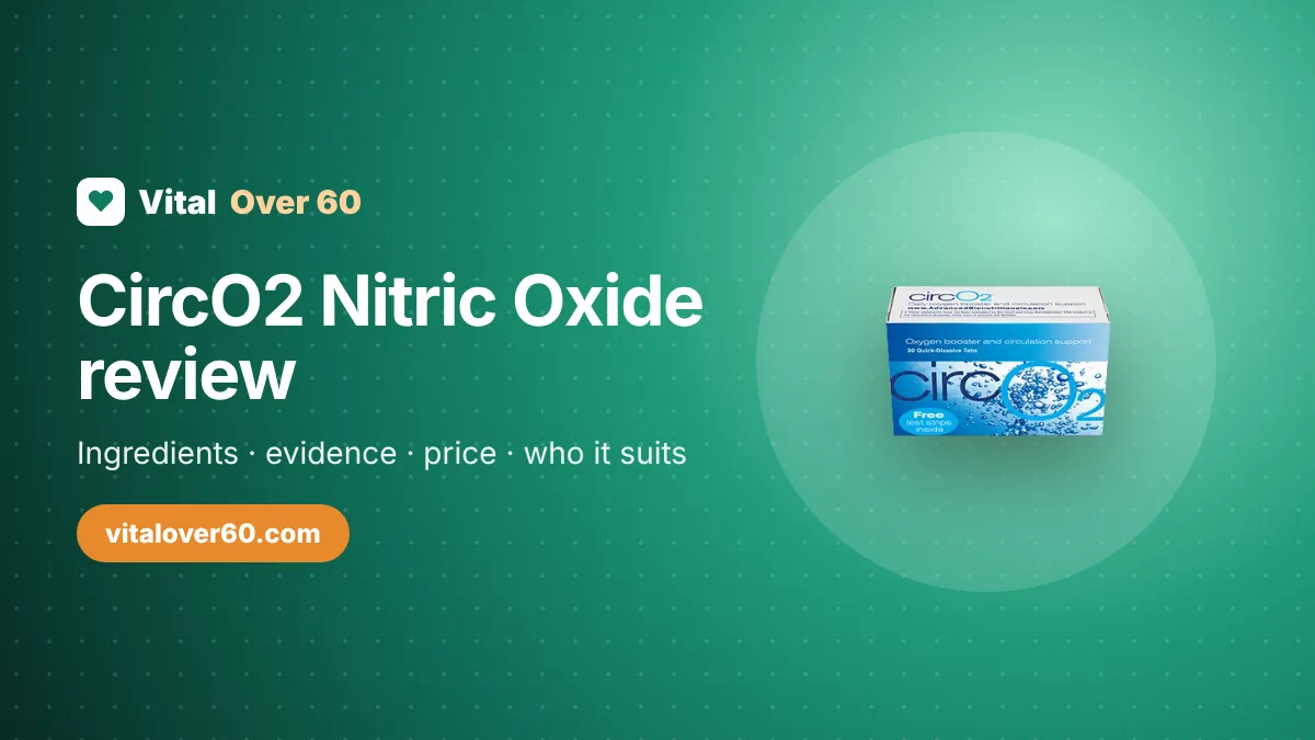 CircO2 Review: Do Nitric Oxide Lozenges Work After 60?