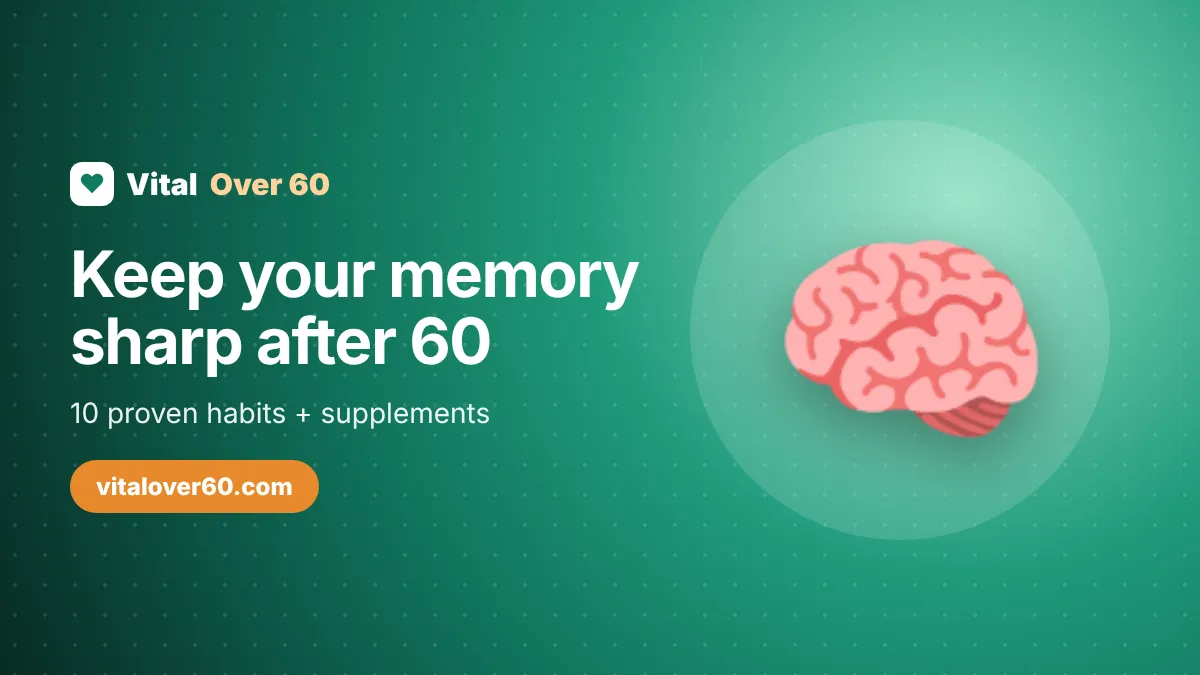 How to Keep Your Memory Sharp After 60